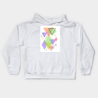 Geometric Art: Scattered Kids Hoodie